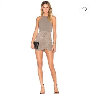 NBD Evelyn Dress in Champagne. Small.  No flaws.